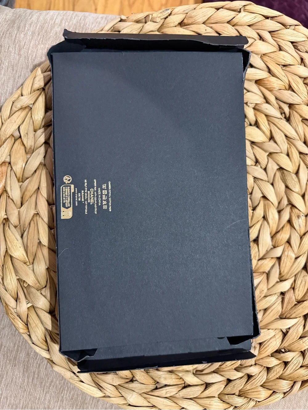 CHANEL Sublimage Satin Cosmetic Pouch in Metallic Gold